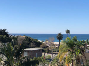 ocean view from Moonlight Beach Motel